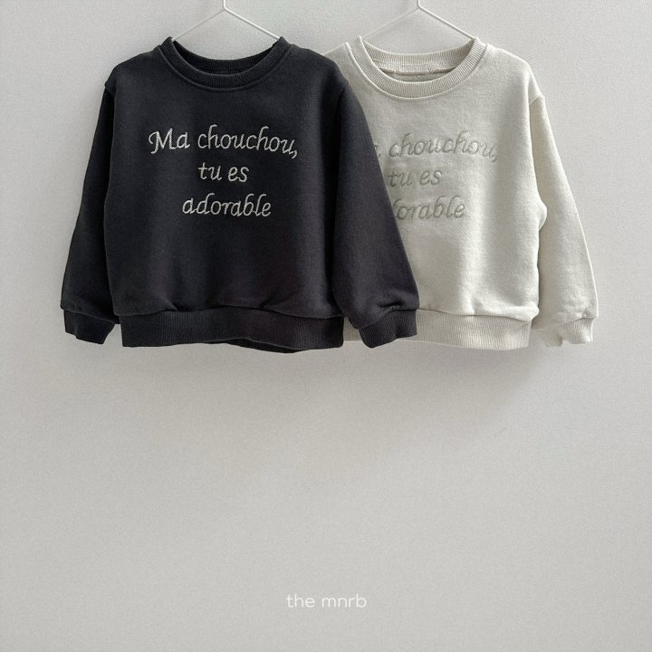 Mini Robe - Korean Baby Fashion - #babywear - France Sweatshirt