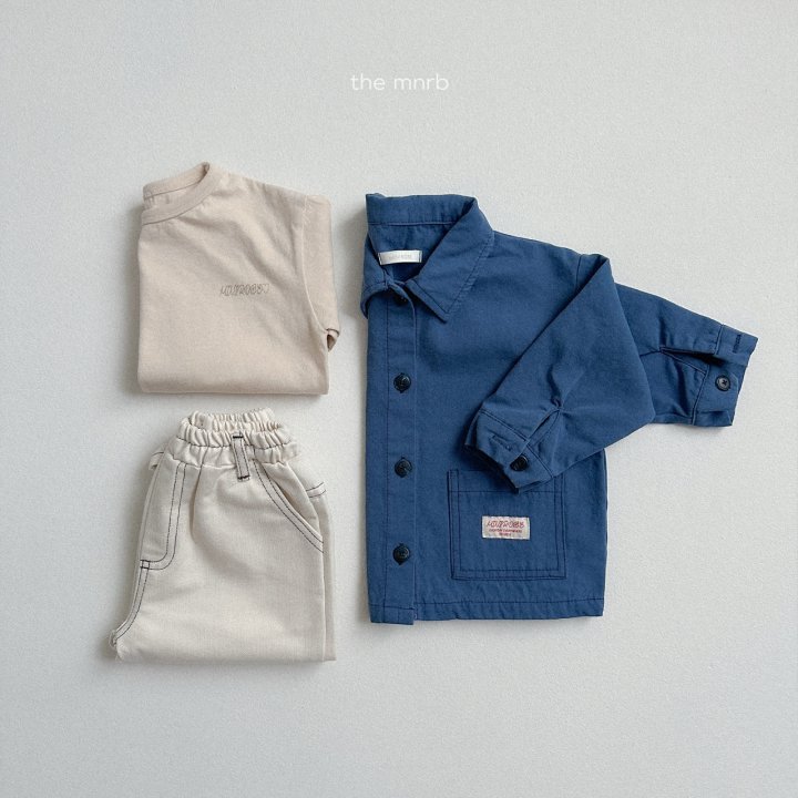 Mini Robe - Korean Baby Fashion - #babywear - Round Non-fade Denim Pants - 9