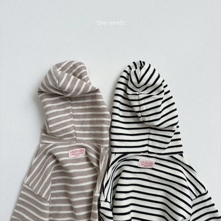 Mini Robe - Korean Baby Fashion - #onlinebabyboutique - Joy Stripe Hoodie - 5
