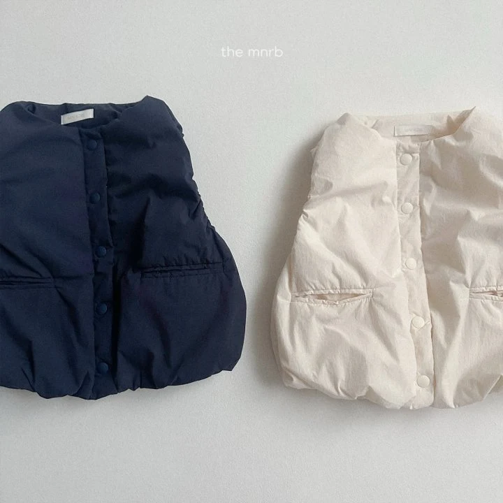 Mini Robe - Korean Baby Fashion - #onlinebabyboutique - Cloud Vest - 3