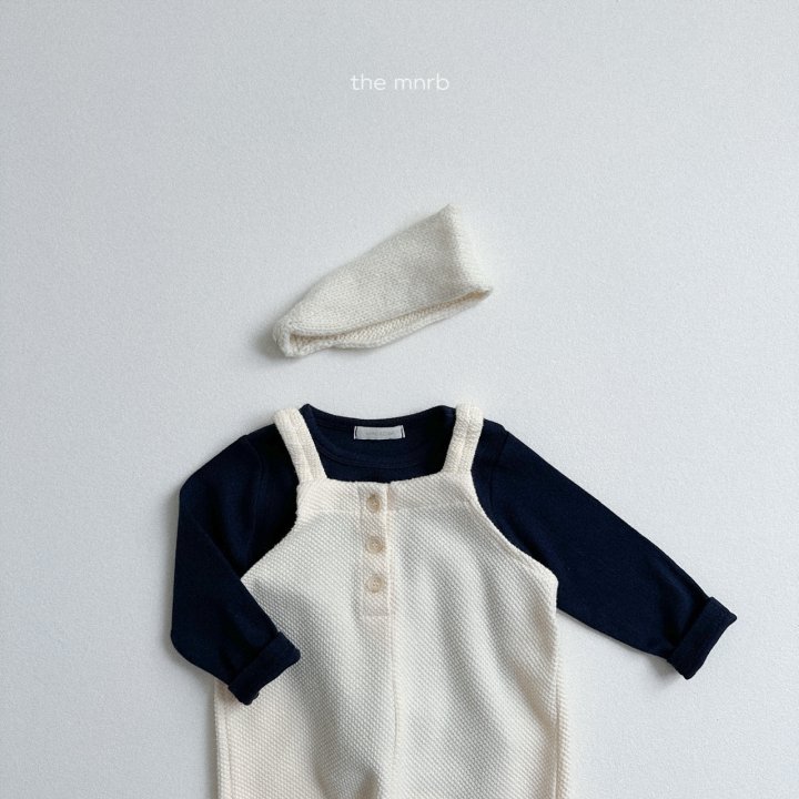 Mini Robe - Korean Baby Fashion - #onlinebabyboutique - Curly Overall Jumpsuit - 11