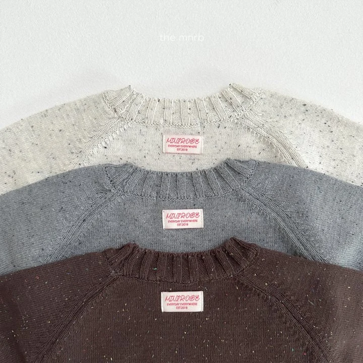 Mini Robe - Korean Baby Fashion - #onlinebabyboutique - Cookies Cream Knit - 3