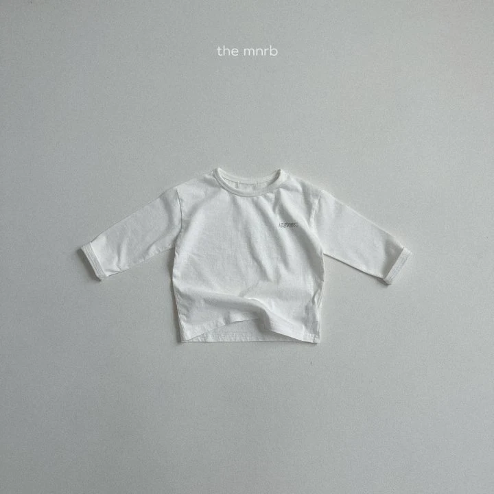 Mini Robe - Korean Baby Fashion - #onlinebabyshop - Logo Round Tee - 6