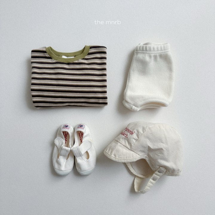 Mini Robe - Korean Baby Fashion - #onlinebabyshop - Milk Short Leggings - 11