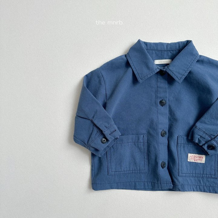 Mini Robe - Korean Baby Fashion - #onlinebabyshop - Color Block Work Jacket - 10