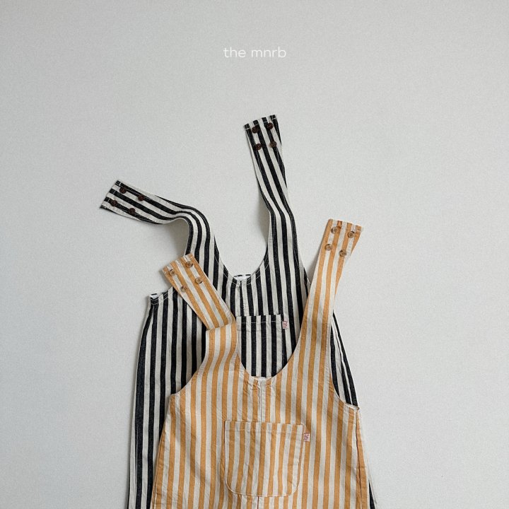 Mini Robe - Korean Baby Fashion - #onlinebabyshop - Benny Overall Suit - 5