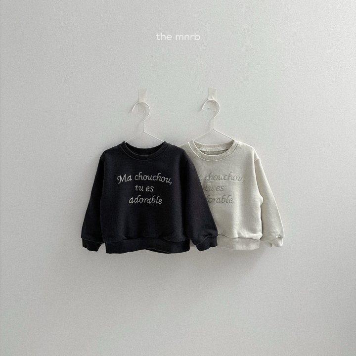 Mini Robe - Korean Baby Fashion - #onlinebabyshop - France Sweatshirt - 3