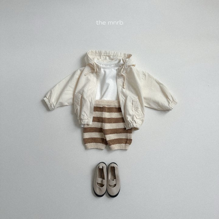 Mini Robe - Korean Baby Fashion - #onlinebabyshop - Striped Knit Pants - 12