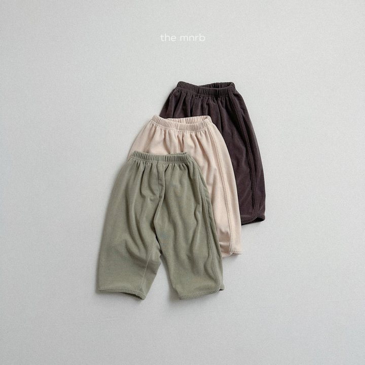 Mini Robe - Korean Baby Fashion - #smilingbaby - Dewy Terry Pants