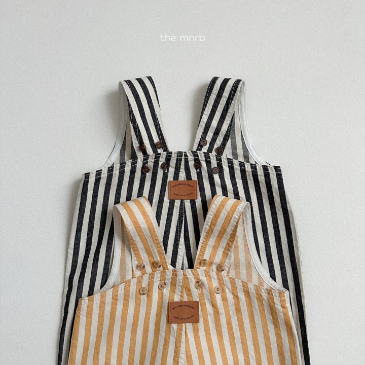 Mini Robe - Korean Baby Fashion - #smilingbaby - Benny Overall Suit - 6