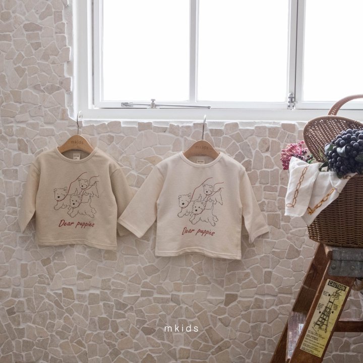 Mkids - Korean Baby Fashion - #babyboutique - Bow Wow Tee - 10
