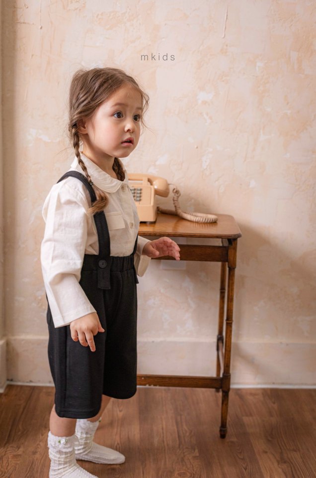Mkids - Korean Baby Fashion - #onlinebabyshop - Julian Suspender Pants - 4