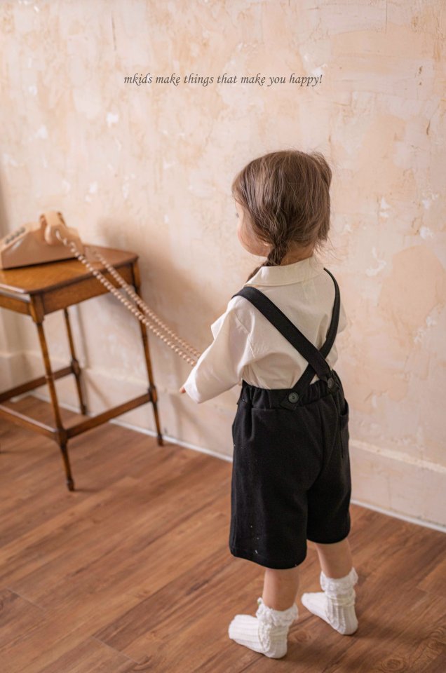 Mkids - Korean Baby Fashion - #babyboutique - Julian Suspender Pants - 5