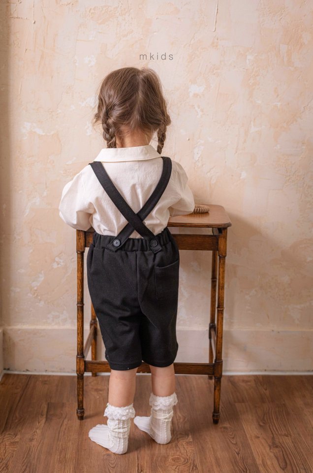 Mkids - Korean Baby Fashion - #babyboutique - Henry Shirt (Cream) - 3