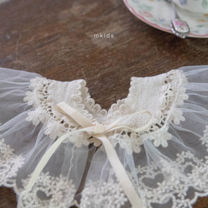 Mkids - Korean Baby Fashion - #babyboutique - Cecile Lace Cape - 6