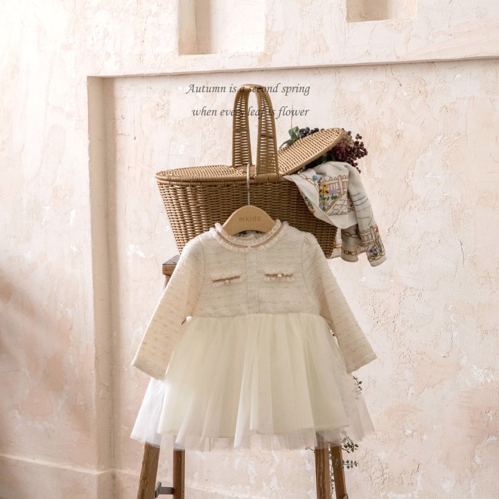 Mkids - Korean Baby Fashion - #babyboutique - Julie Tweed One-piece - 10