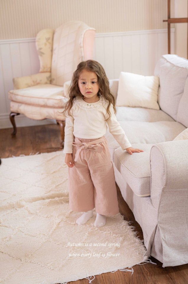 Mkids - Korean Baby Fashion - #babyboutiqueclothing - Ella Lace Tee (Flower) - 5