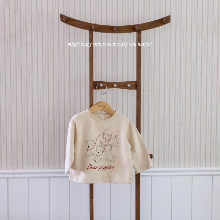 Mkids - Korean Baby Fashion - #babyboutiqueclothing - Bow Wow Tee - 11