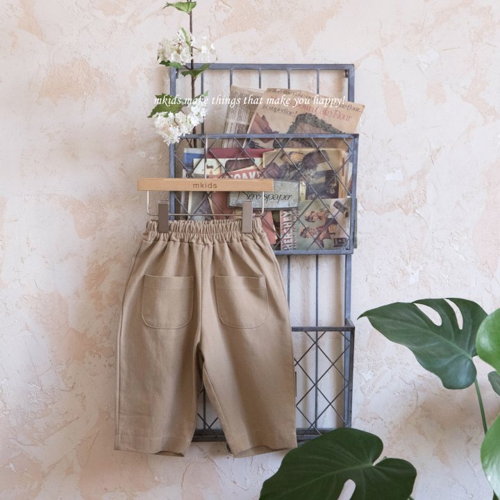 Mkids - Korean Baby Fashion - #babyboutiqueclothing - Dandy Pocket Pants - 8