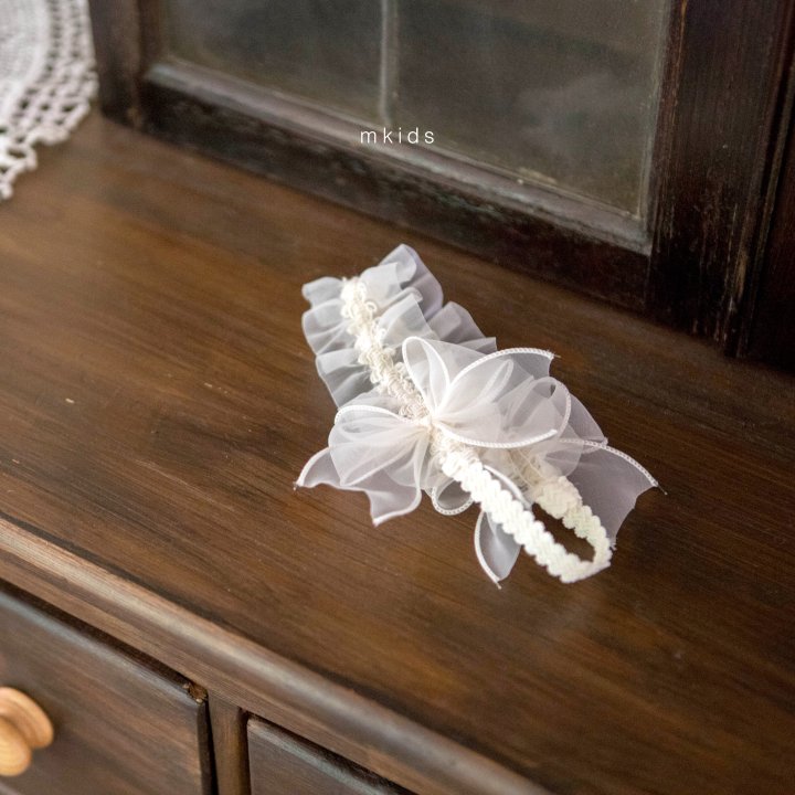 Mkids - Korean Baby Fashion - #babyboutique - Cecile Lace Hairband - 4