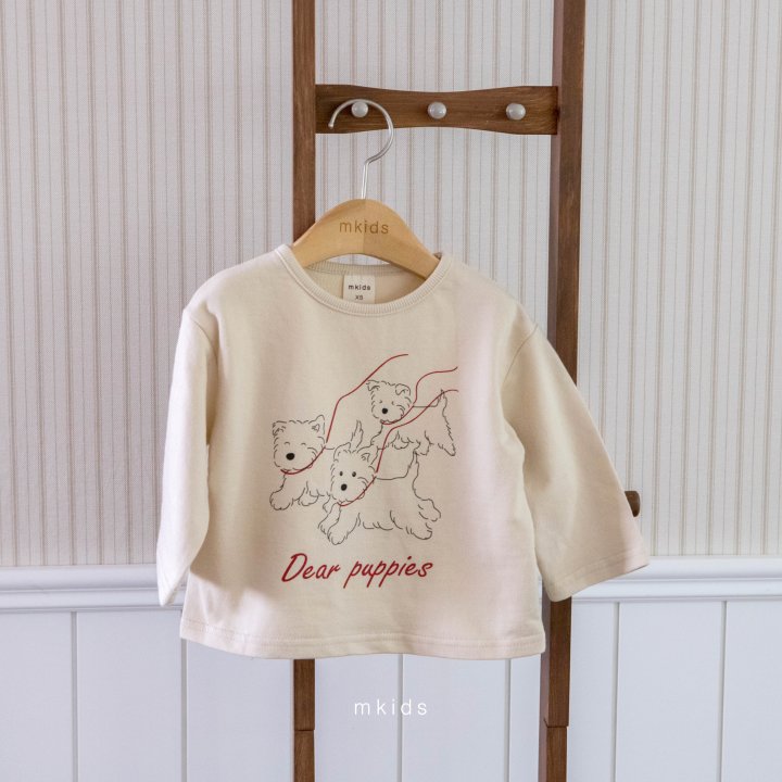Mkids - Korean Baby Fashion - #babyclothing - Bow Wow Tee - 12