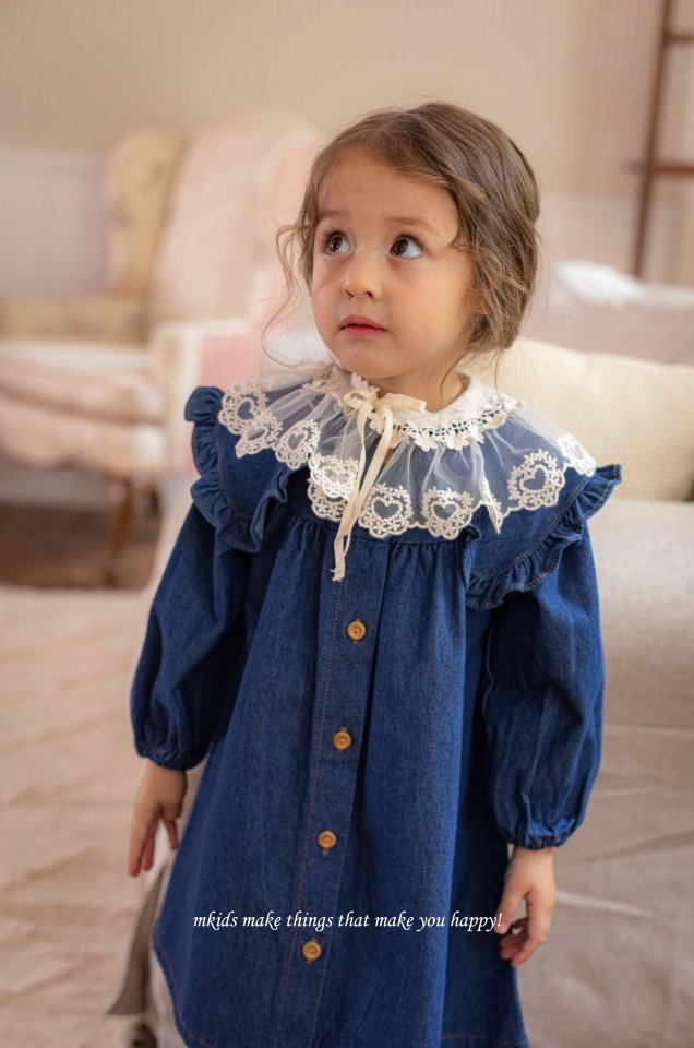 Mkids - Korean Baby Fashion - #babyclothing - Cecile Lace Cape - 8