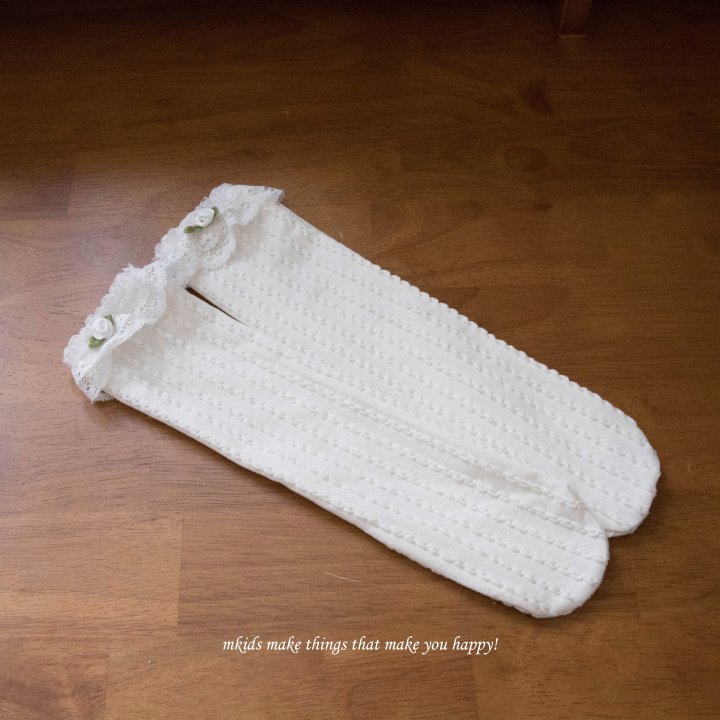 Mkids - Korean Baby Fashion - #babyboutiqueclothing - Rose Lace Socks - 4