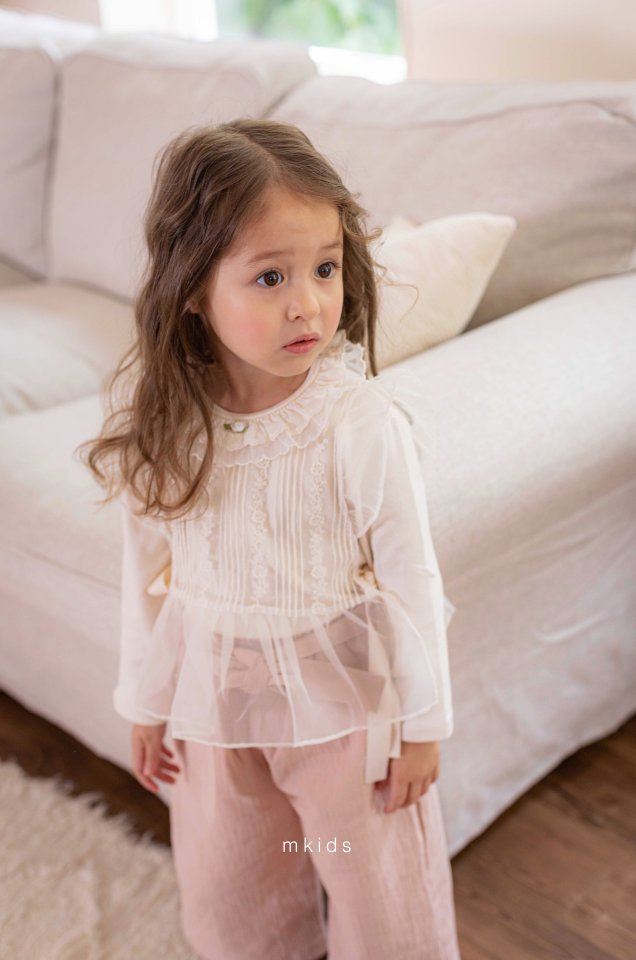 Mkids - Korean Baby Fashion - #babyfever - Bonnie Wide Pants - 5