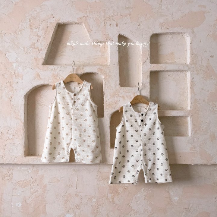 Mkids - Korean Baby Fashion - #babyfever - Puppy Overalls - 11
