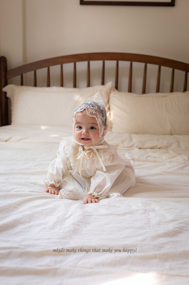 Mkids - Korean Baby Fashion - #babyfever - Rose Lace Socks - 6