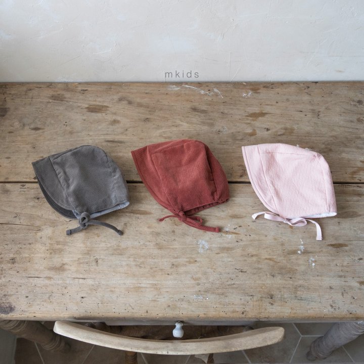 Mkids - Korean Baby Fashion - #babygirlfashion - Basic Bonnet - 11