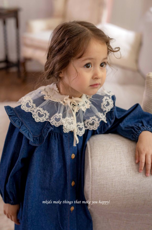 Mkids - Korean Baby Fashion - #babygirlfashion - Cecile Lace Cape - 11