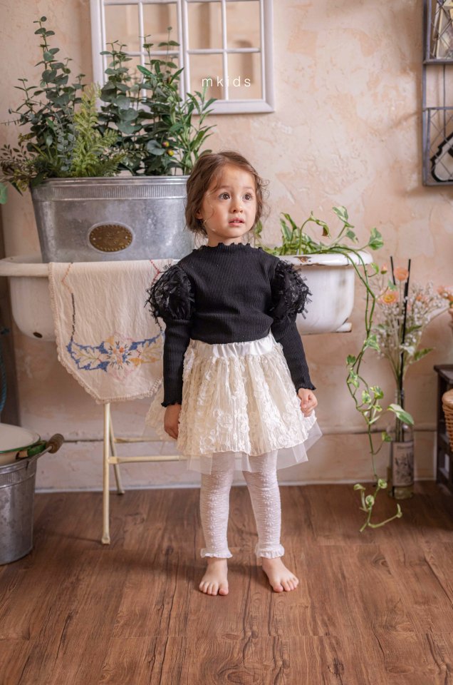 Mkids - Korean Baby Fashion - #babylifestyle - Elin Puff Tee - 3