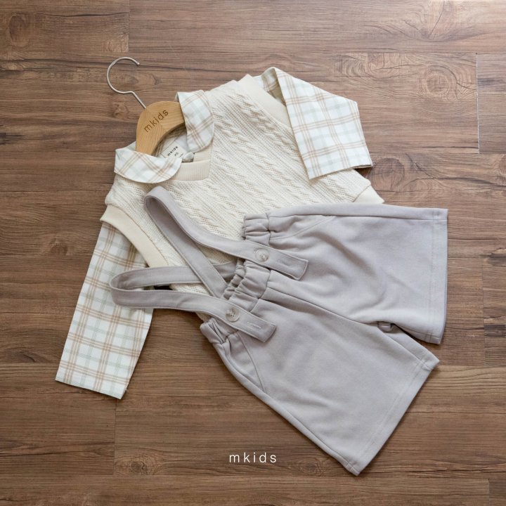 Mkids - Korean Baby Fashion - #babylifestyle - Julian Suspender Pants - 11