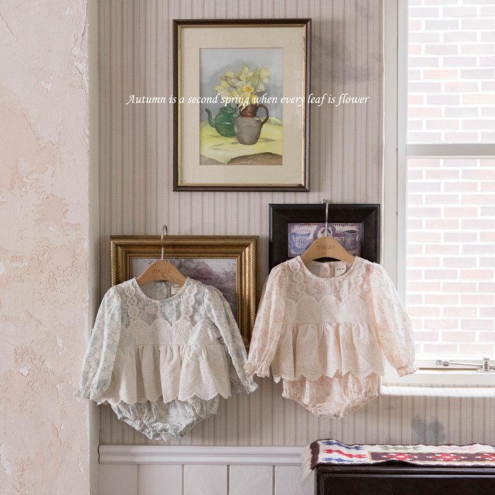 Mkids - Korean Baby Fashion - #babylifestyle - Rael Lace Suit - 11
