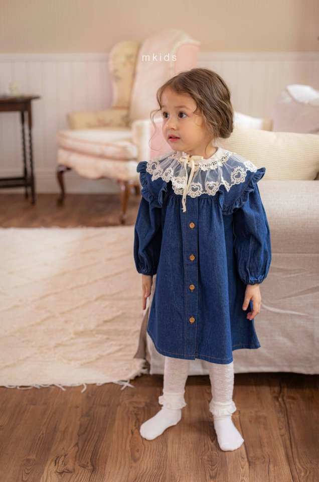 Mkids - Korean Baby Fashion - #babylifestyle - Cecile Lace Cape - 12