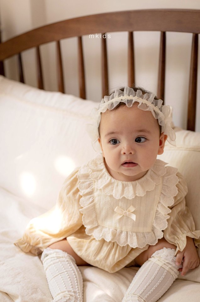 Mkids - Korean Baby Fashion - #babylifestyle - Cecile Lace Hairband - 9
