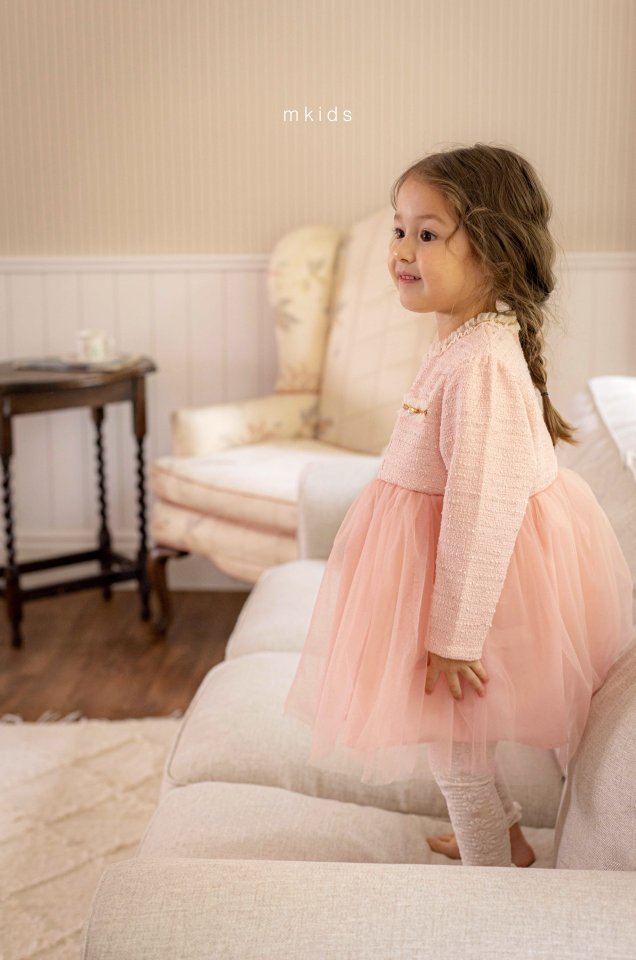 Mkids - Korean Baby Fashion - #babylifestyle - Julie Tweed One-piece