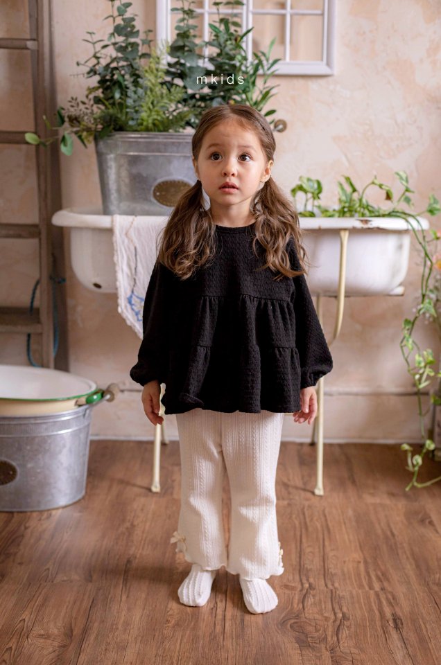 Mkids - Korean Baby Fashion - #babyoninstagram - Anne Frill Pants - 9