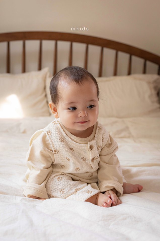 Mkids - Korean Baby Fashion - #babyoninstagram - Bow Wow Tee - 2