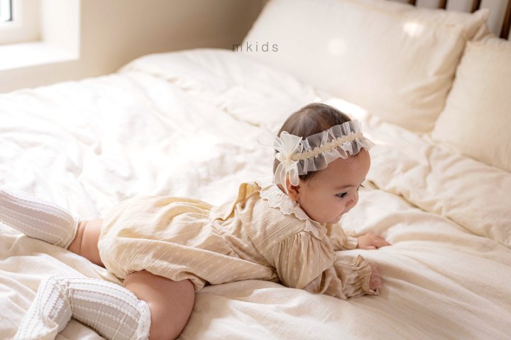 Mkids - Korean Baby Fashion - #babyoninstagram - Cecile Lace Hairband - 10