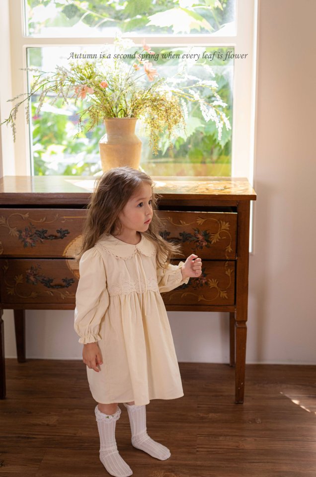 Mkids - Korean Baby Fashion - #babyoninstagram - Ailee Lace One-piece - 6
