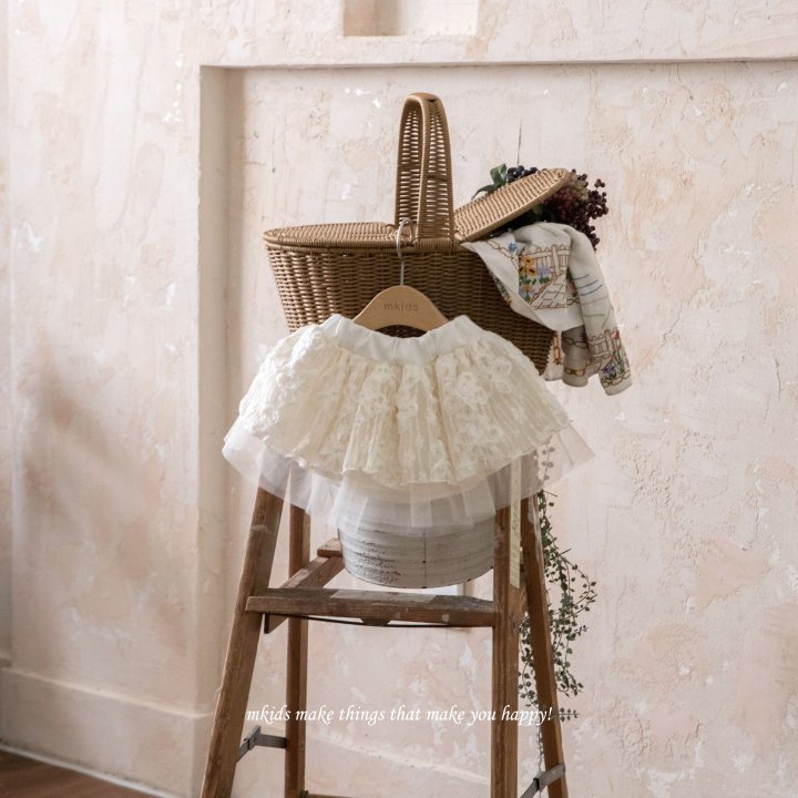Mkids - Korean Baby Fashion - #babyootd - Flora Skirt - 7