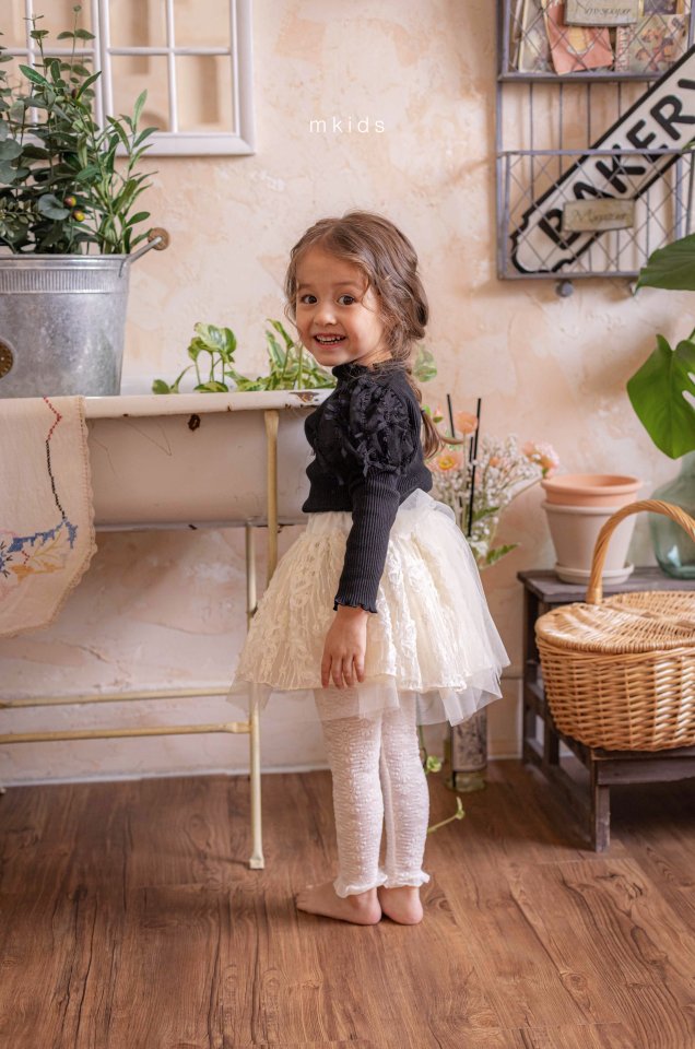 Mkids - Korean Baby Fashion - #babyootd - Elin Puff Tee - 5