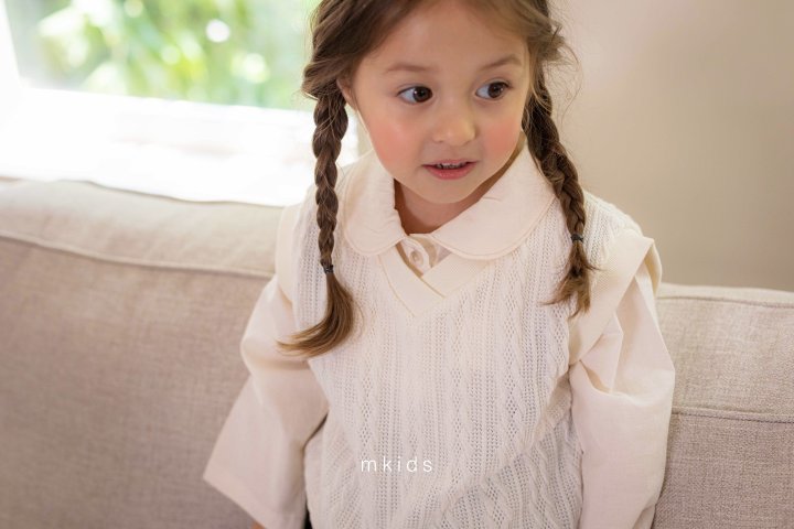 Mkids - Korean Baby Fashion - #babyoninstagram - Tomi Knit Vest - 4
