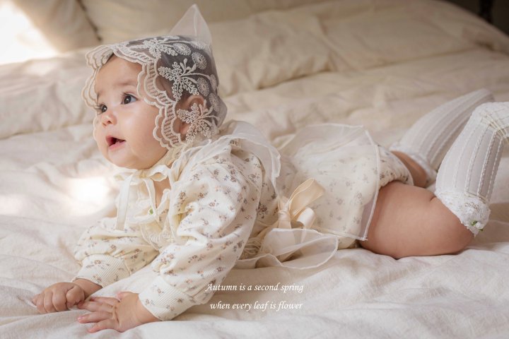 Mkids - Korean Baby Fashion - #babyootd - Rose Lace Socks - 10
