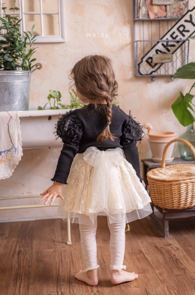 Mkids - Korean Baby Fashion - #babyoutfit - Elin Puff Tee - 6