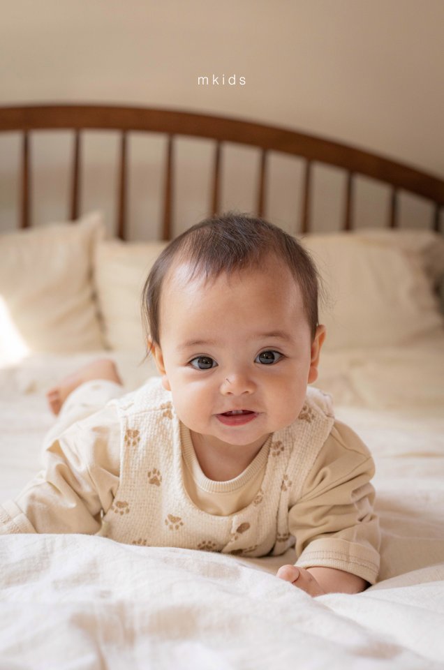 Mkids - Korean Baby Fashion - #babyootd - Bow Wow Tee - 4