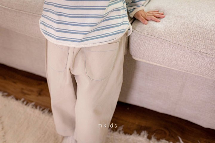 Mkids - Korean Baby Fashion - #babyoutfit - Dandy Pocket Pants - 2