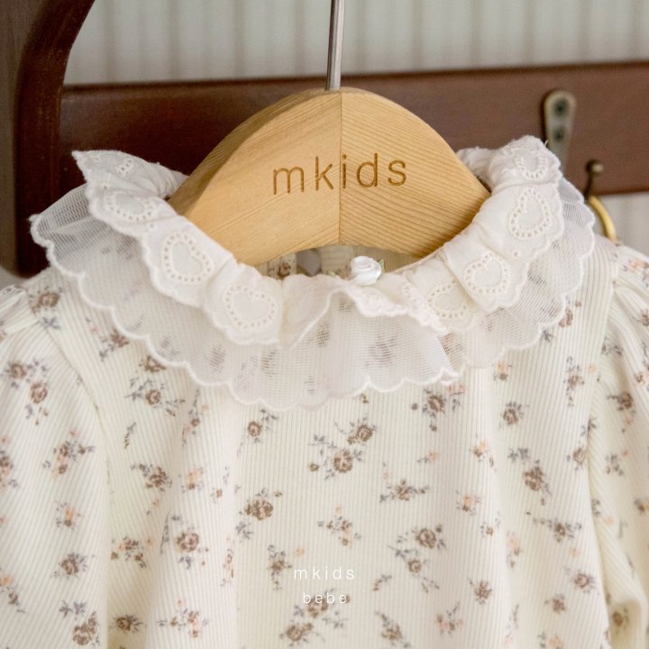 Mkids - Korean Baby Fashion - #babyoutfit - Ella Lace Suit (Flower) - 12